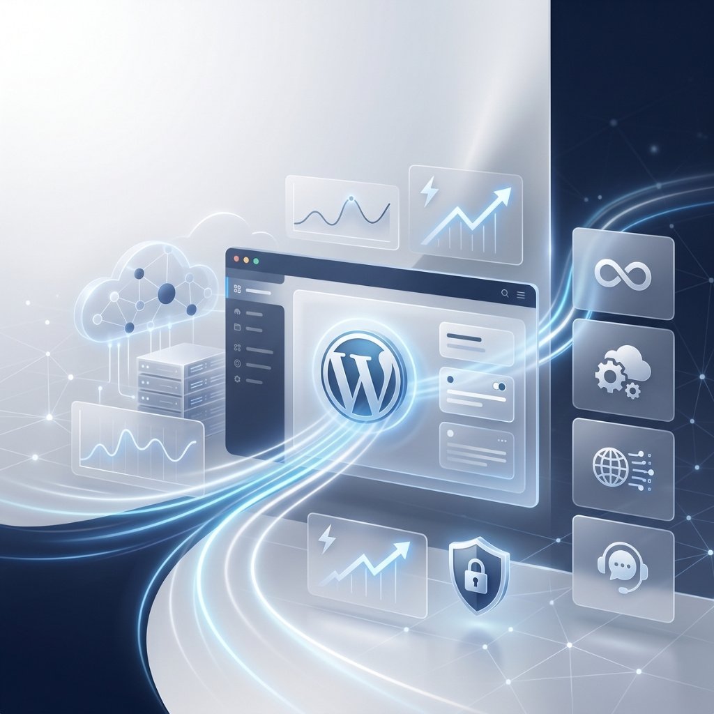 Lightning fast WordPress Hosting